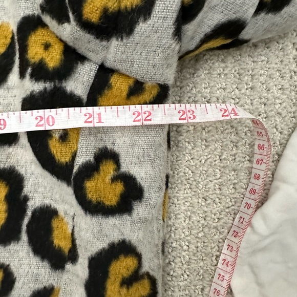 Brave Soul Leopard Print Tall Edie Tailored Long Jacket - Picture 7 of 10